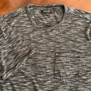 John Varvatos Star USA T-shirt • grey/black